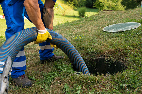 Pumping Out a Septic Tank